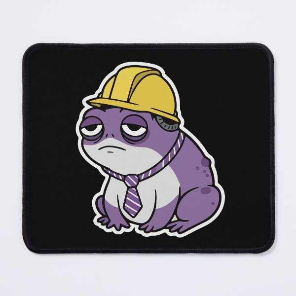 Item preview, Corporate Frog - Post Deploy Regret Sticker designed and sold by misticalplace.