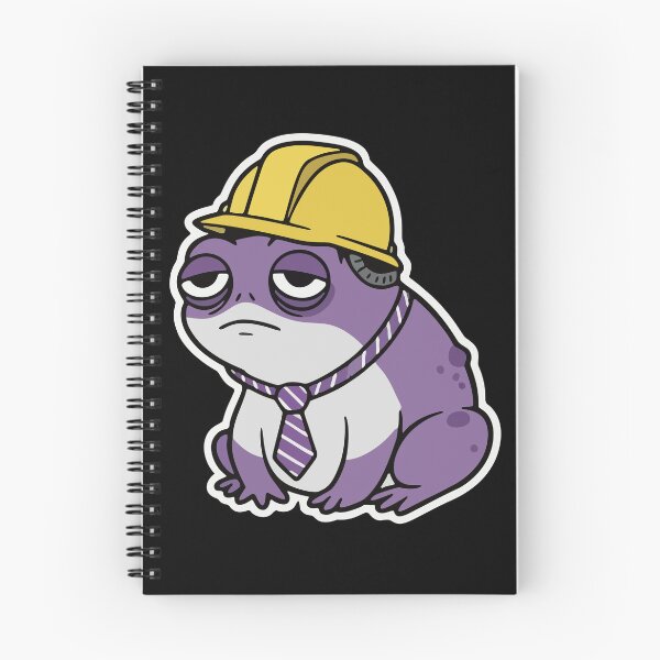 Item preview, Corporate Frog - Post Deploy Regret Sticker designed and sold by misticalplace.