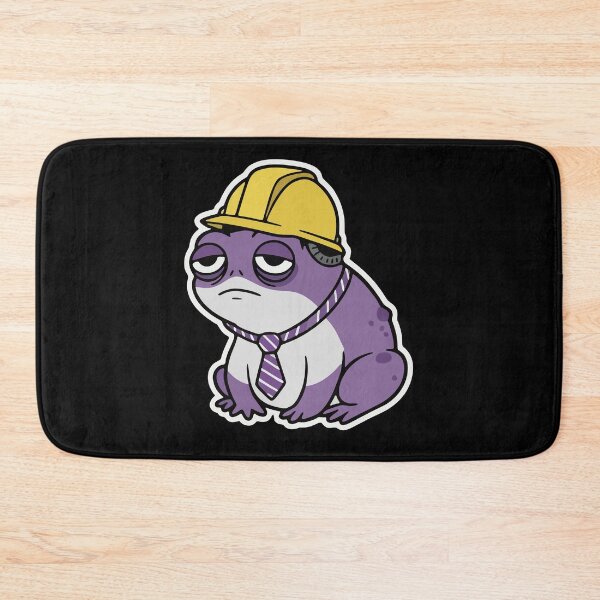 Item preview, Corporate Frog - Post Deploy Regret Sticker designed and sold by misticalplace.