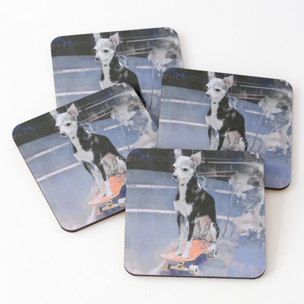 Item preview, Chihuahua on a Skateboard designed and sold by lautir.