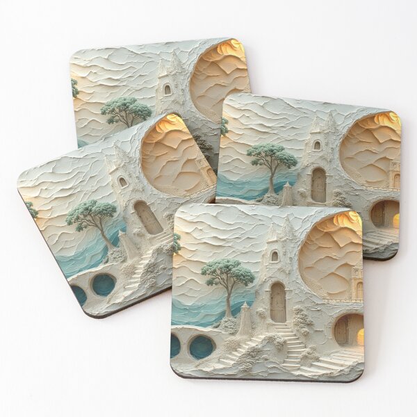 Item preview, Great White weird landscape  designed and sold by Photozard.