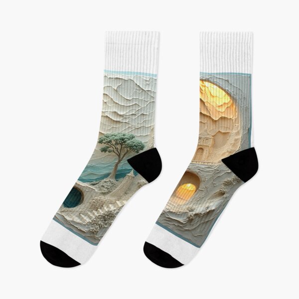 Item preview, Great White weird landscape  designed and sold by Photozard.