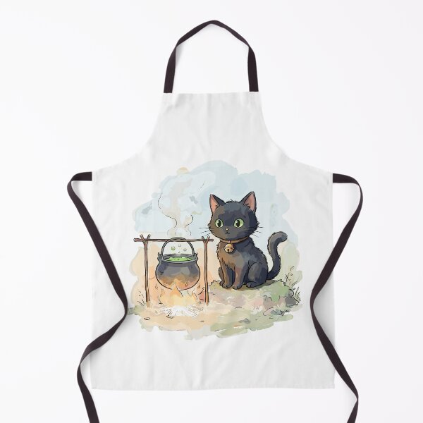 Item preview, Pagan Art: Witch's Familiar Cat designed and sold by bapupa.