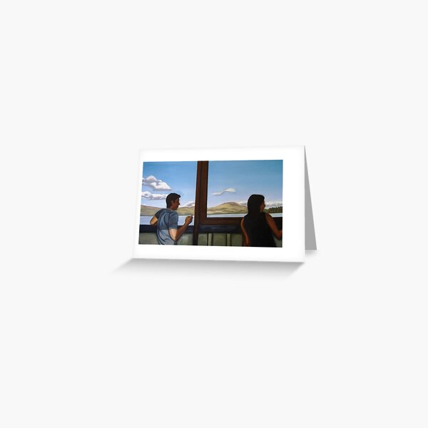 Boating on Loch Lomond Greeting Card