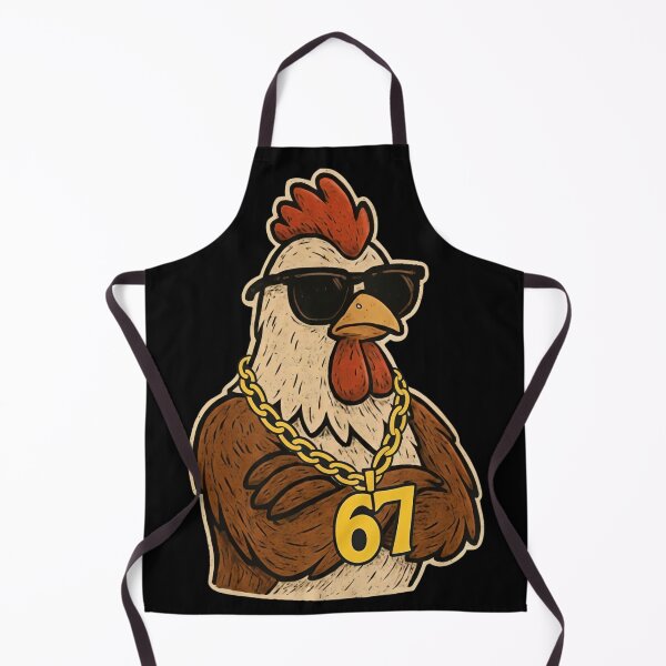 Item preview, Cool Rooster 67 Six Seven T-Shirt Funny Chicken Design designed and sold by LashondaGreen89.
