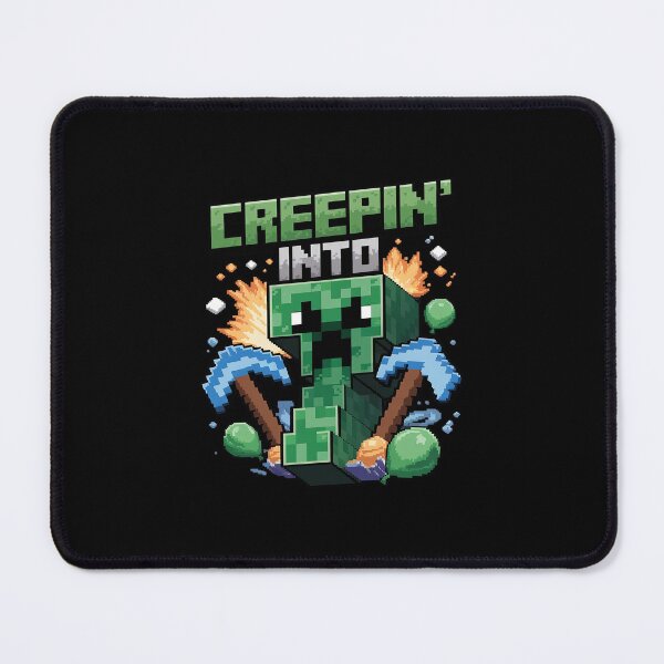 Item preview, 7th Birthday Gamer Pixel Creepin’ Into 7 Video Game Party  designed and sold by MarkLeedsArt.