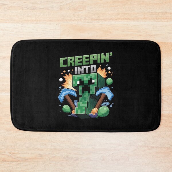 Item preview, 7th Birthday Gamer Pixel Creepin’ Into 7 Video Game Party  designed and sold by MarkLeedsArt.