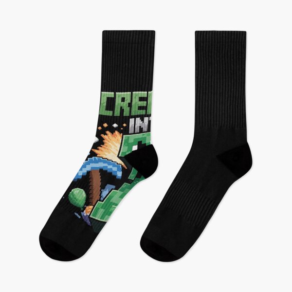 Item preview, 7th Birthday Gamer Pixel Creepin’ Into 7 Video Game Party designed and sold by MarkLeedsArt.