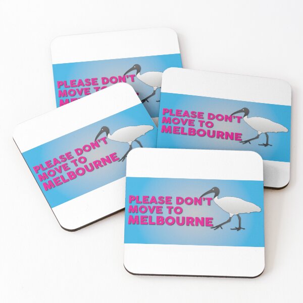 Item preview, Please Don't Move To Melbourne (Blue) designed and sold by TFreemanMedia.