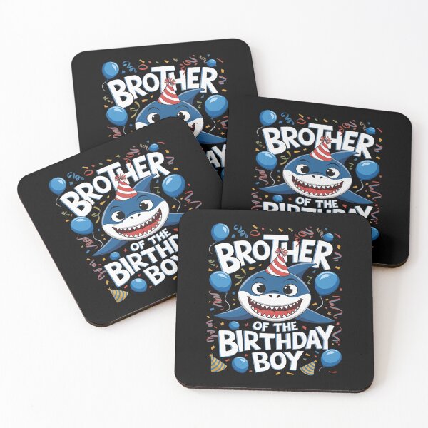 Item preview, Brother Birthday Kids Shark Party Matching Family  designed and sold by DigitaldeligArt.