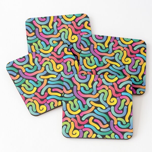 Item preview, Rainbow Gradient Snake Seamless Pattern - Vibrant Playful Repeating Reptile Graphic designed and sold by homybear.
