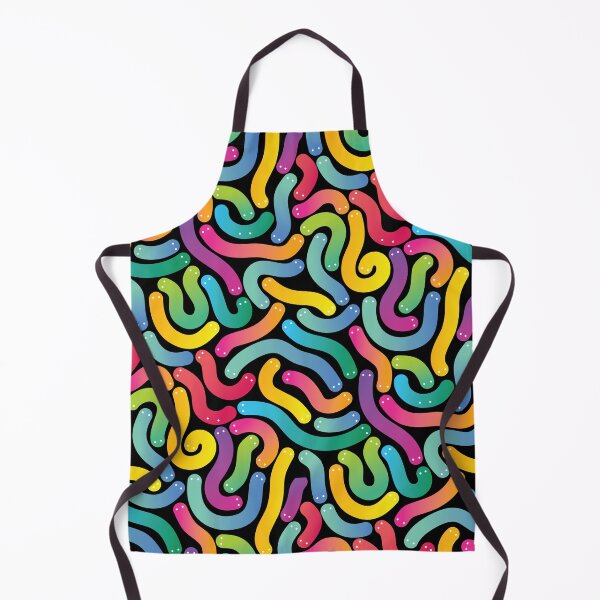 Item preview, Rainbow Gradient Snake Seamless Pattern - Vibrant Playful Repeating Reptile Graphic designed and sold by homybear.