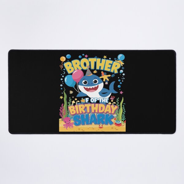 Item preview, Brother Bro of The Birthday Boy Shark Ocean Matching Family 1  designed and sold by DigitaldeligArt.