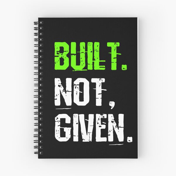 Item preview, Built Not Given designed and sold by TheFineShirt.