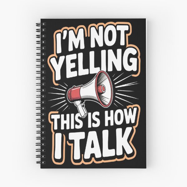 Item preview, This Is How I Talk Im Not Yelling designed and sold by TeamLequid.