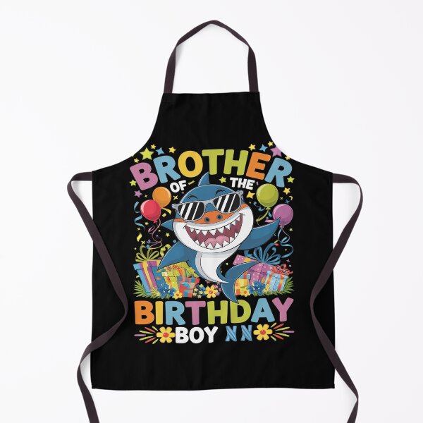 Item preview, Brother of the Birthday Boy Family Matching Party Shark  designed and sold by DigitaldeligArt.