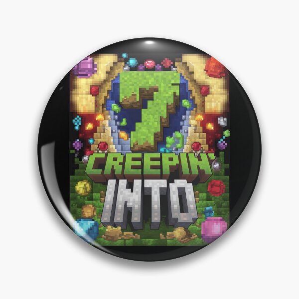 Item preview, 7th Birthday Gamer Pixel Creepin’ Into 7 Video Game Party 4 designed and sold by MarkLeedsArt.
