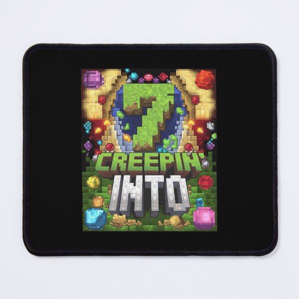 Item preview, 7th Birthday Gamer Pixel Creepin’ Into 7 Video Game Party 4 designed and sold by MarkLeedsArt.