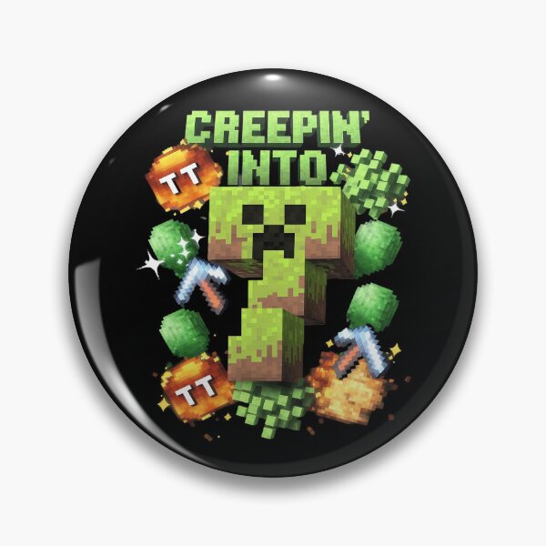 Item preview, 7th Birthday Gamer Pixel Creepin’ Into 7 Video Game Party 6 designed and sold by MarkLeedsArt.