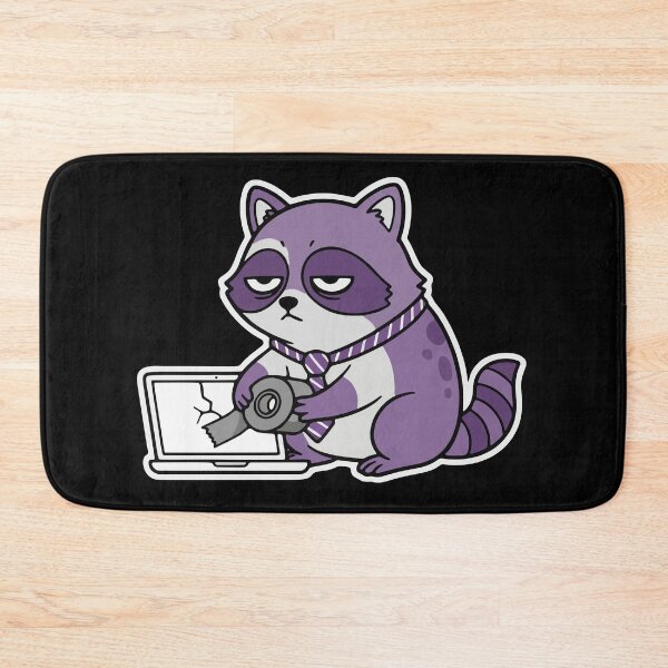 Item preview, Corporate Raccoon - Hotfix Gremlin Sticker designed and sold by misticalplace.