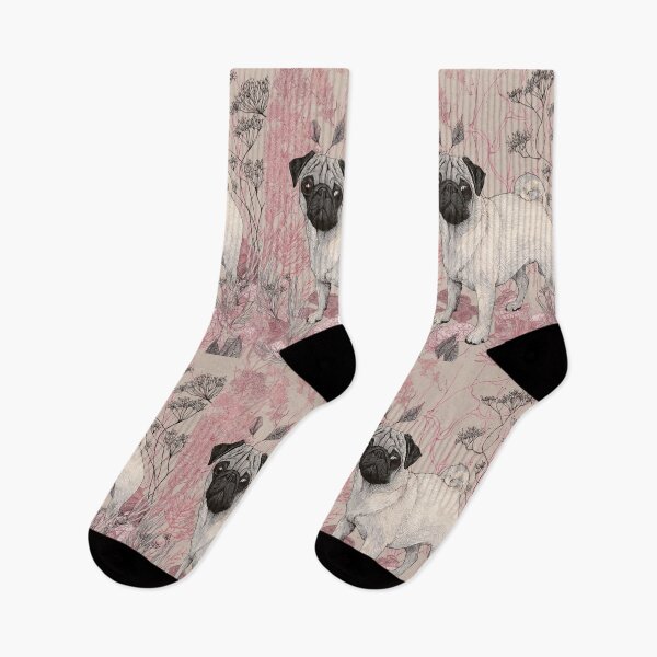 Item preview, A playful Pug in a park scene, Dogs in Motion designed and sold by CDC40.