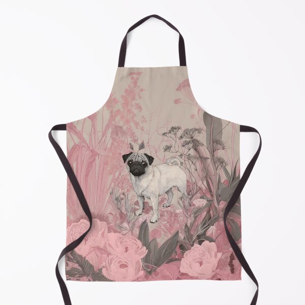Item preview, A playful Pug in a park scene, Dogs in Motion designed and sold by CDC40.