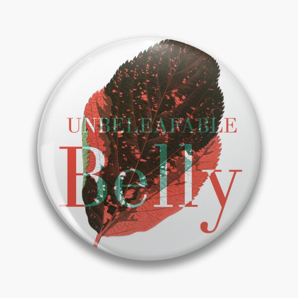 Item preview, Unbeleafable Belly – Body Positive Botanical Pun Art designed and sold by nomnom design.