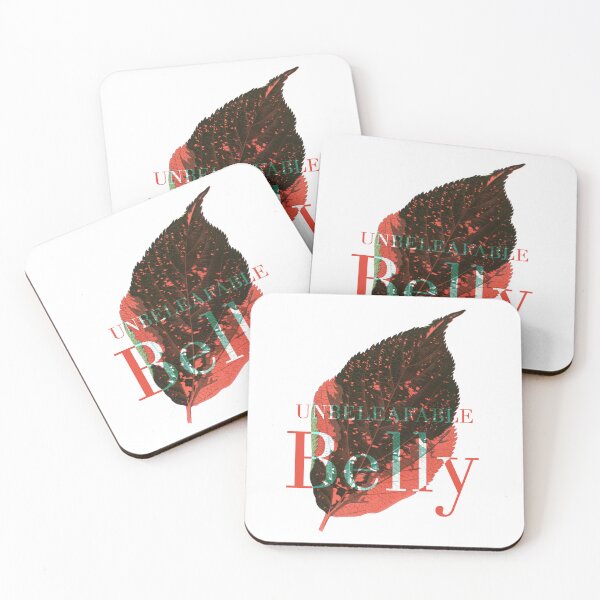 Item preview, Unbeleafable Belly – Body Positive Botanical Pun Art designed and sold by nomnom design.