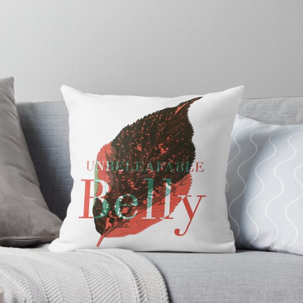 Item preview, Unbeleafable Belly – Body Positive Botanical Pun Art designed and sold by nomnom design.