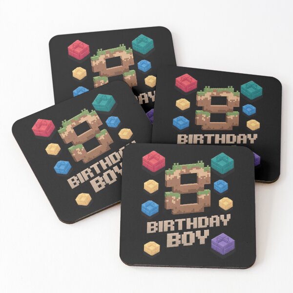 Item preview, 8th Birthday 8 Birthday Boy Video Gamer Pixel  designed and sold by MarkLeedsArt.