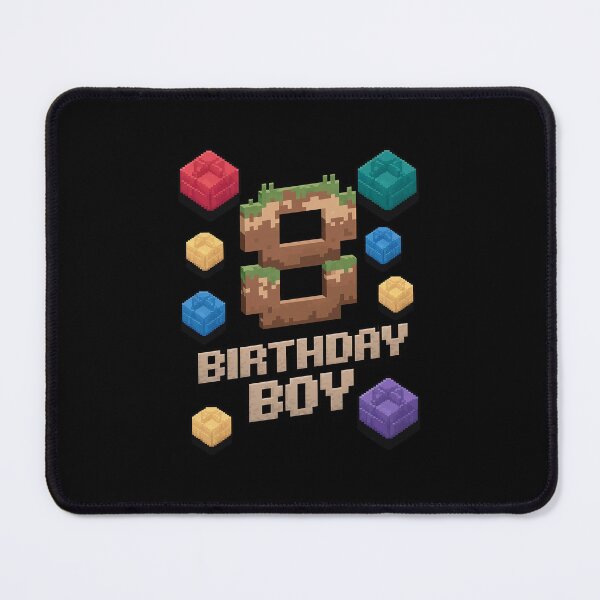 Item preview, 8th Birthday 8 Birthday Boy Video Gamer Pixel  designed and sold by MarkLeedsArt.