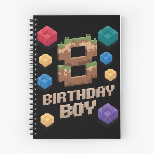Item preview, 8th Birthday 8 Birthday Boy Video Gamer Pixel  designed and sold by MarkLeedsArt.