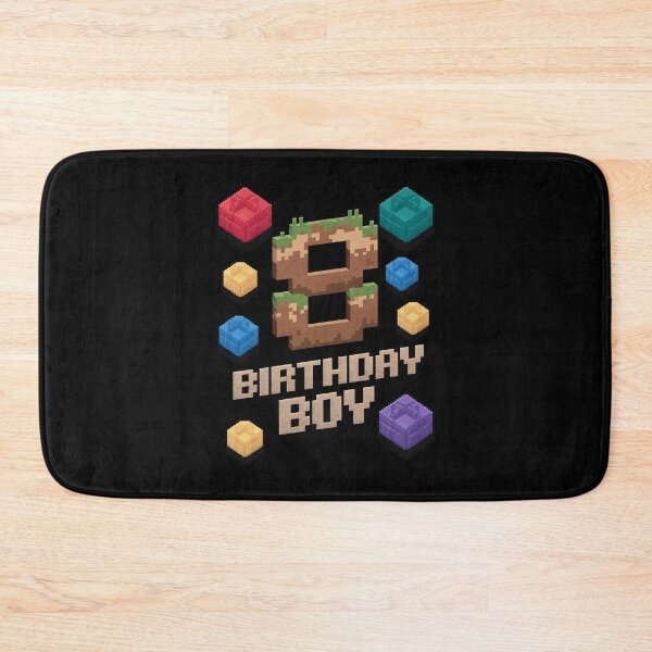 Item preview, 8th Birthday 8 Birthday Boy Video Gamer Pixel  designed and sold by MarkLeedsArt.