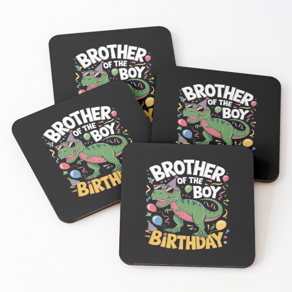 Item preview, Brother of the Birthday Boy T-Rex Dinosaur Birthday Party  designed and sold by DigitaldeligArt.