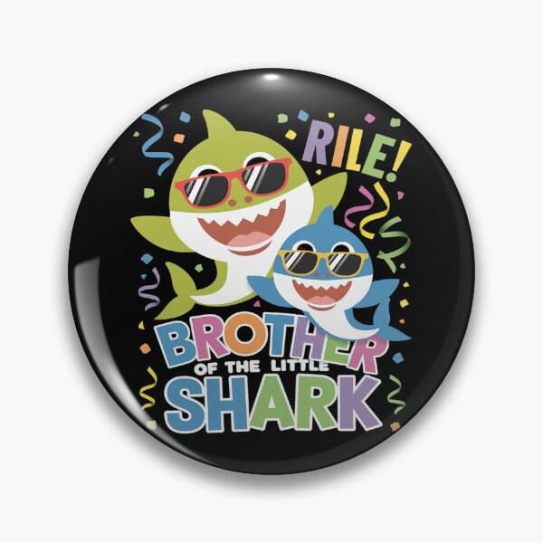Item preview, Brother Of The Little Shark Little Brother Shark Birthday  designed and sold by DigitaldeligArt.