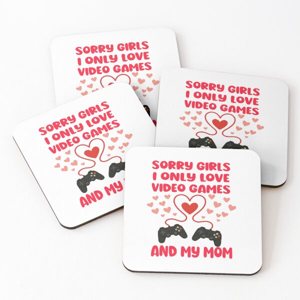 Item preview, Sorry Girls I Only Love Video Games Funny Valentines Day Boys  designed and sold by ZANNIX.