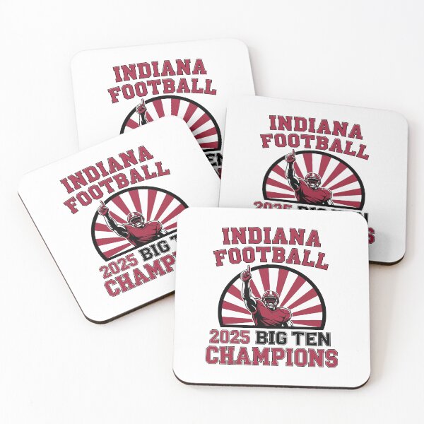 Item preview, Indiana Football 2025 Big Ten Champions Retro Sports Fan Gear designed and sold by Zyra_urs1.