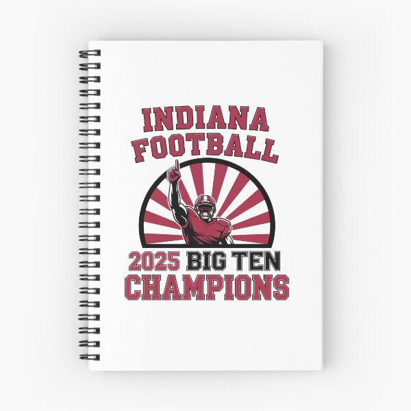 Item preview, Indiana Football 2025 Big Ten Champions Retro Sports Fan Gear designed and sold by Zyra_urs.