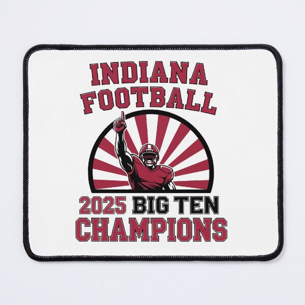 Item preview, Indiana Football 2025 Big Ten Champions Retro Sports Fan Gear designed and sold by Zyra_urs1.