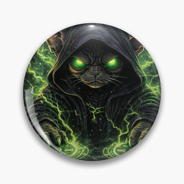 Item preview, Spells & Claws – Dark Mage Cat designed and sold by Furvisors.
