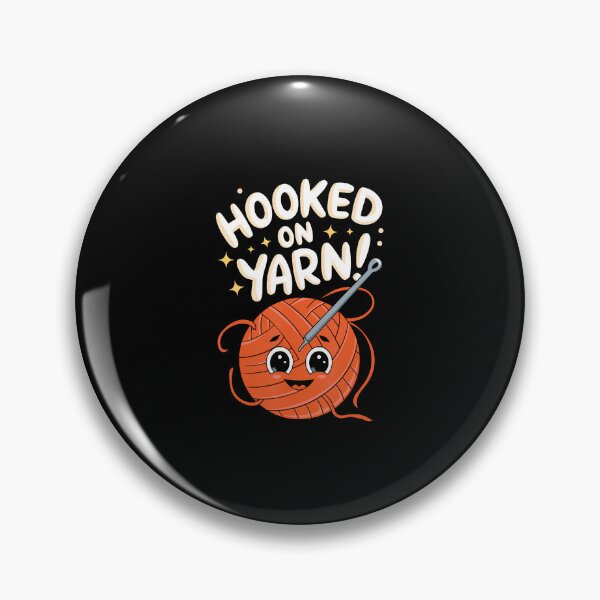 Item preview, Hooked On Yarn Crochet Hook Lovers designed and sold by malhanasbih.