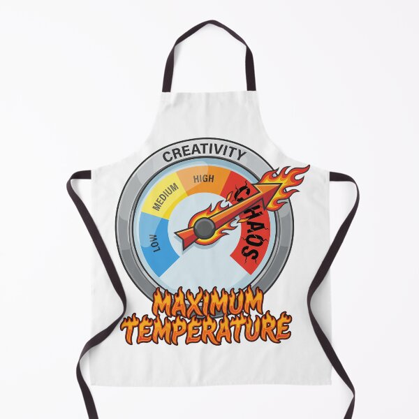 Item preview, Maximum Temperature – Creativity Overload AI Humor Design designed and sold by CreativeHymms.