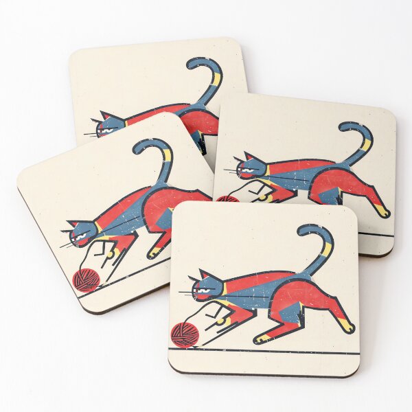 Item preview, The Bauhaus Feline designed and sold by ONYX Pixee.