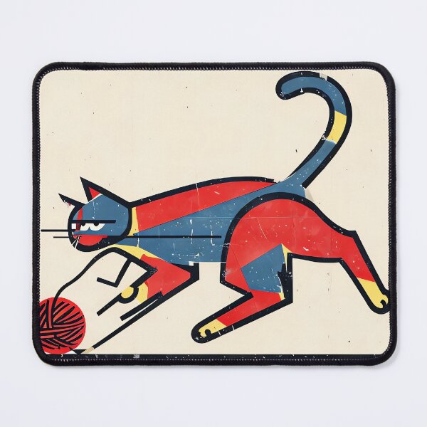 Item preview, The Bauhaus Feline designed and sold by ONYX Pixee.
