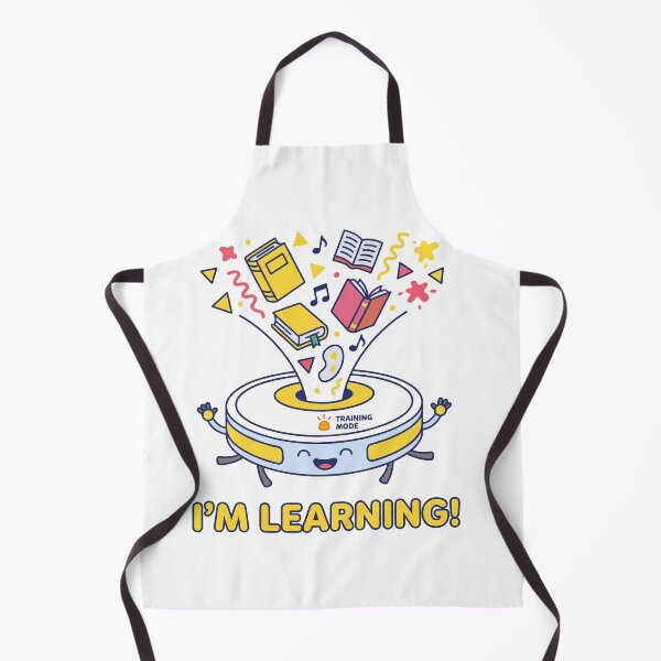 Item preview, I’m Learning! – Cute AI Training Mode Illustration designed and sold by CreativeHymms.