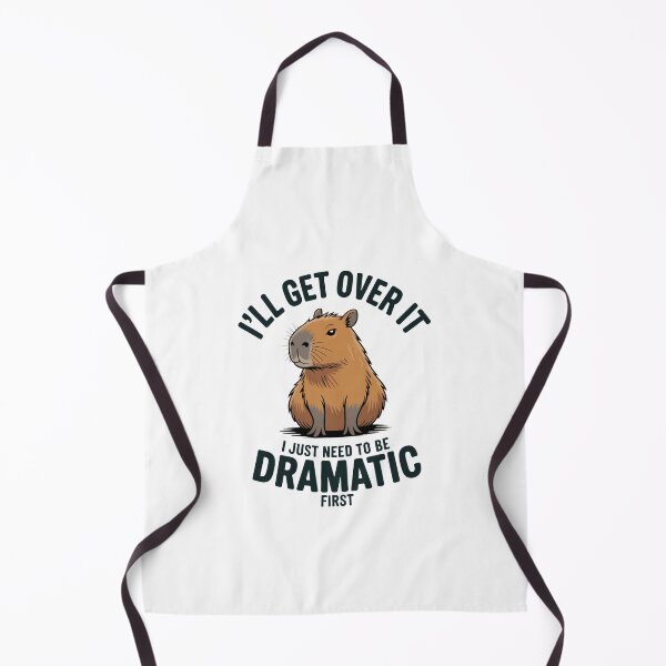 Item preview, I’ll Get Over It Dramatic Capybara designed and sold by MonkiFlipp.