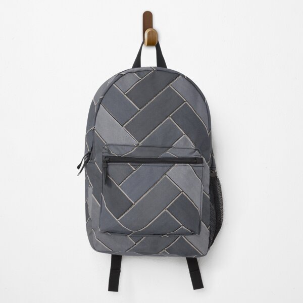 Item preview, Midnight Herringbone – Nordic Blue Minimal Pattern designed and sold by ScanMood.