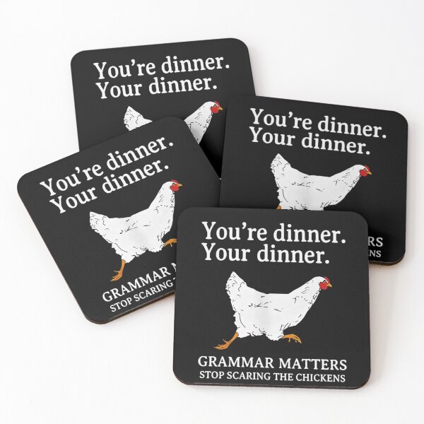 Item preview, Grammar Matters Stop Scaring The Chickens designed and sold by love3617.
