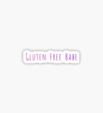 Gluten Free Babe Sticker