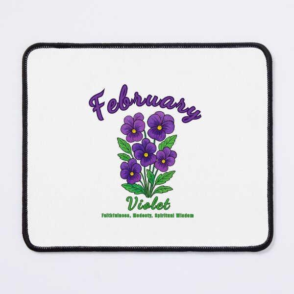 Item preview, February Birth Flower - Violet designed and sold by DixieGirlStudio.